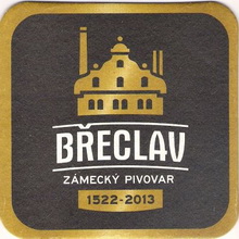 Pivní tácek Břeclav č.1014 - líc