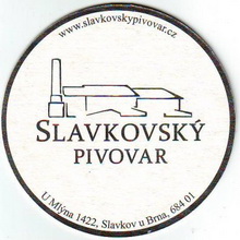 Pivní tácek Slavkov u Brna č.1023 - rub