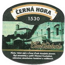 Pivní tácek Černá Hora č.108 - rub