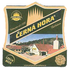 Pivní tácek Černá Hora č.1182 - líc