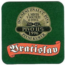 Pivní tácek Vratislavice nad Nisou č.308 - rub