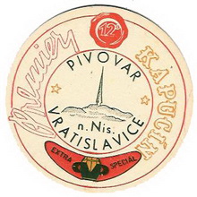 Pivní tácek Vratislavice nad Nisou č.314 - líc
