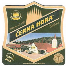 Pivní tácek Černá Hora č.355 - líc