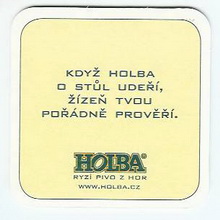 Pivní tácek Hanušovice č.605 - rub
