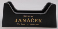 Pivní stojánek Uherský Brod č.1 - líc