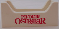 Pivní stojánek Ostrava č.2 - líc