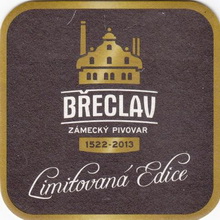 Pivní tácek Břeclav č.1011 - líc