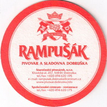 Pivní tácek Dobruška č.1019 - rub