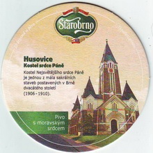 Pivní tácek Brno č.1046 - líc