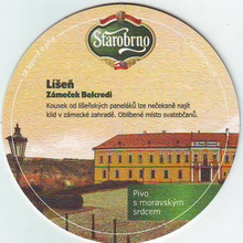 Pivní tácek Brno č.1048 - rub