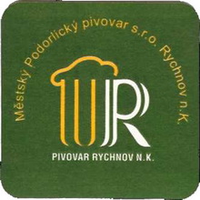 Pivní tácek Rychnov nad Kněžnou č.1745 - líc