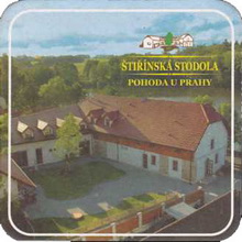 Pivní tácek Štiřín č.1747 - rub