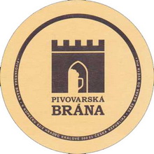 Pivní tácek Praha č.1752 - líc