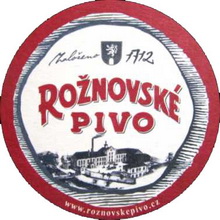 Pivní tácek Rožnov č.1877 - líc