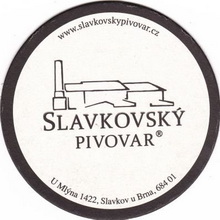 Pivní tácek Slavkov u Brna č.1896 - rub