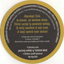 Pivní tácek Ústí nad Labem č.1914 - rub