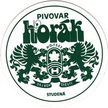 Pivní tácek Studená č.1966 - líc