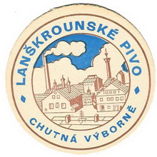 Pivní tácek Lanškroun č.1990 - líc