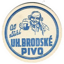 Pivní tácek Uherský Brod č.269 - líc