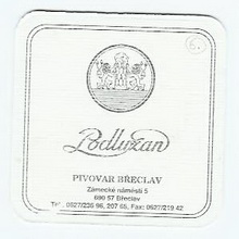 Pivní tácek Břeclav č.29 - rub