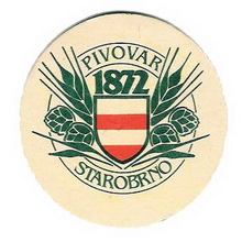 Pivní tácek Brno č.363 - líc