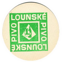 Pivní tácek Louny č.484 - líc