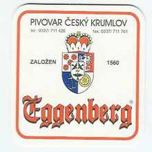 Pivní tácek Český Krumlov č.52 - líc