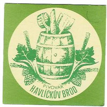 Pivní tácek Havlíčkův Brod č.540 - rub