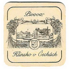 Pivní tácek Hlinsko v Čechách č.552 - líc