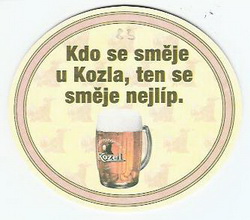 Pivní tácek Velké Popovice č.644 - rub