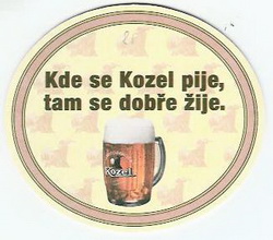 Pivní tácek Velké Popovice č.646 - rub