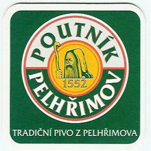 Pivní tácek Pelhřimov č.690 - líc