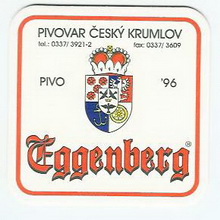 Pivní tácek Český Krumlov č.855 - líc