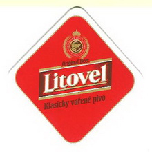 Pivní tácek Litovel č.865 - líc