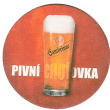 Pivní tácek Plzeň č.909 - líc
