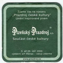 Pivní tácek Plzeň č.931 - líc