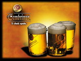 Pivní tapeta pivovaru Gambrinus